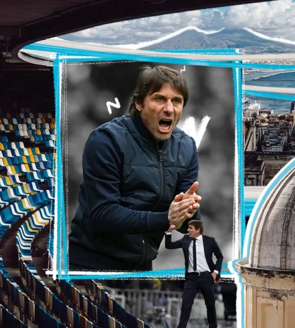 Official : Antonio Conte is the new head coach of Napoli.