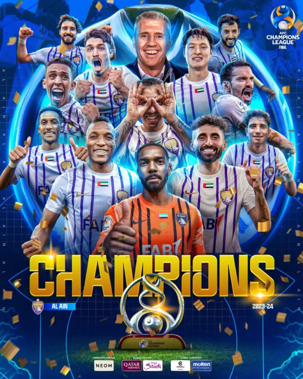 Al Ain is the winner of the Asian Champions League