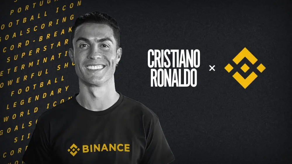 Cristiano Ronaldo was sued for advertising Binance