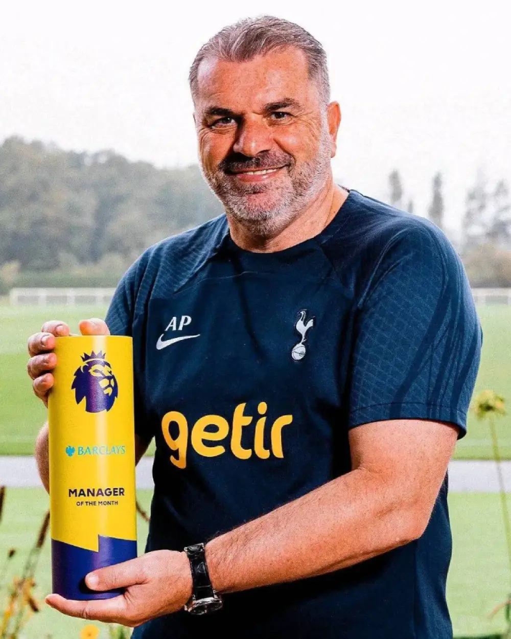 Ange Postecoglou was named Premier League Coach of the Month for October.