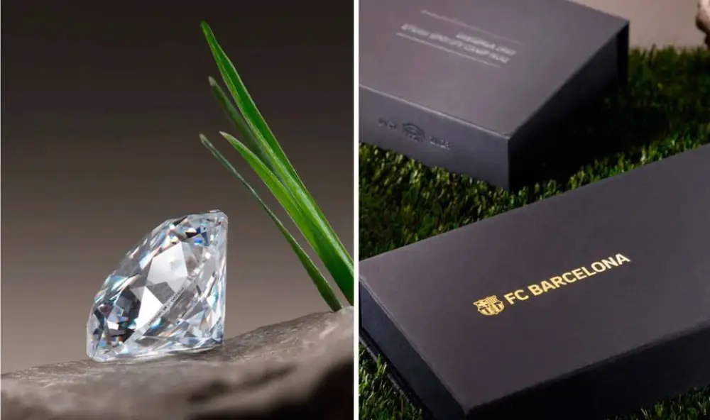 Barcelona has started selling diamonds from the Camp Nou