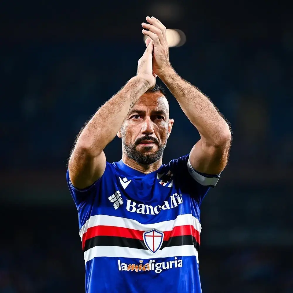 OFFICIAL: Fabio Quagliarella announced his retirement at the age of 40.