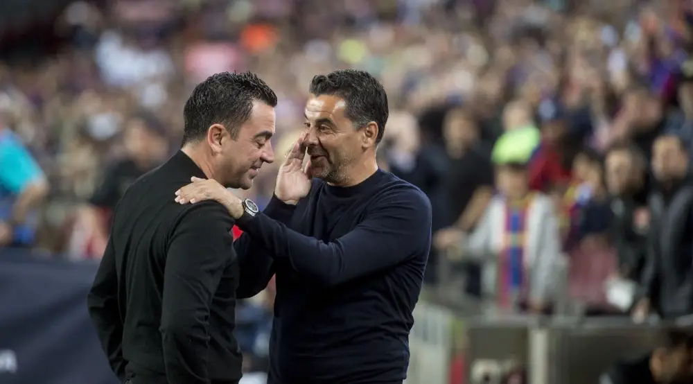 Barcelona is monitoring the work of Girona head coach Michel Sanchez.