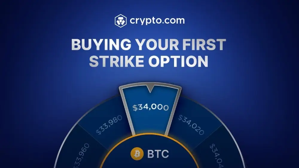 CryptoCom announced the launch of CFTC-regulated strike options