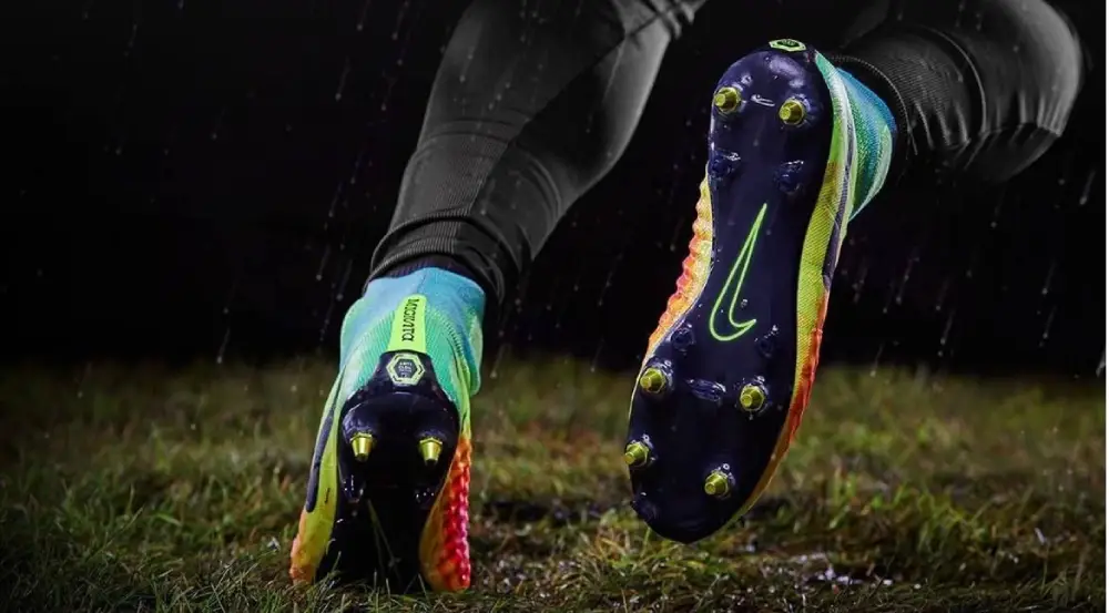 Why are there spikes on football boots