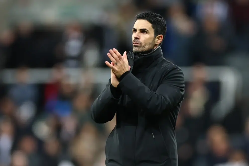 Arsenal supported Arteta's criticism of referees after the match against Newcastle